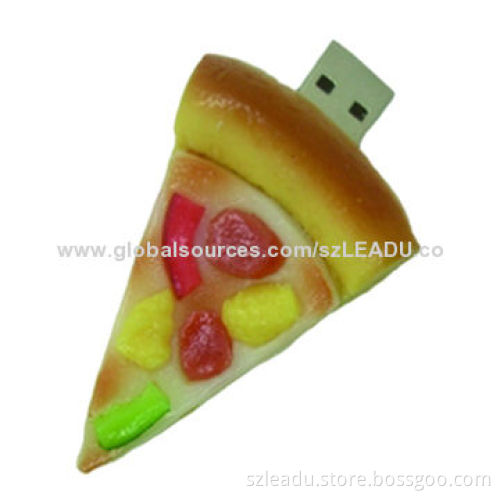 Fashion USB flash drives, made of PVC